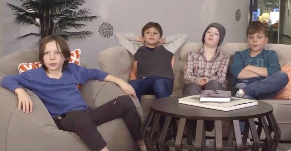 Listen to some boys talk about their plans to be 'manly.'