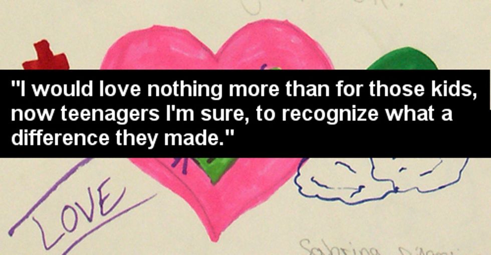 Why one city is looking for the kids who sent messages of support after Katrina, 10 years later.