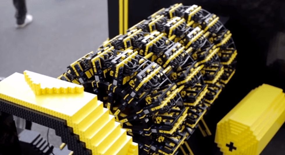 They gave him $20,000 to build a car out of Legos. Here's what he came up with.