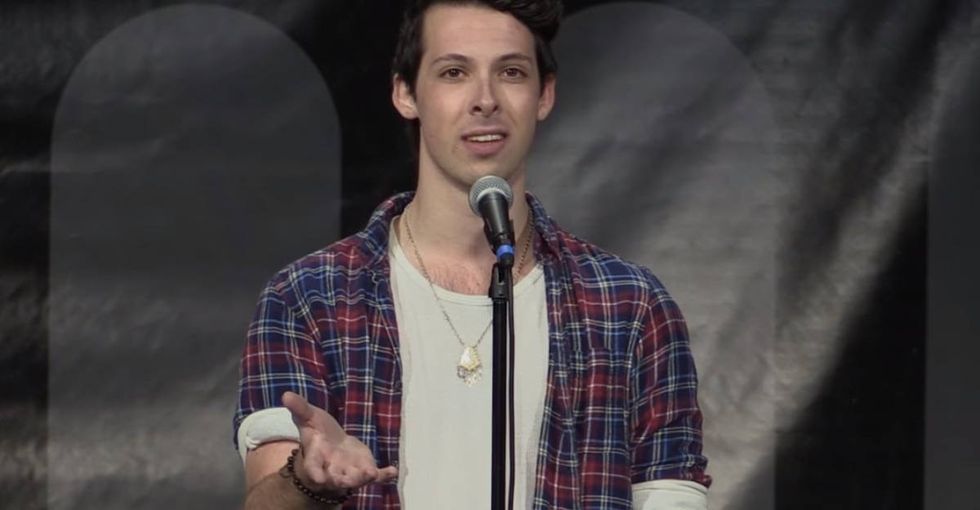 A powerful performance explores why men don't come forward after they've been raped.