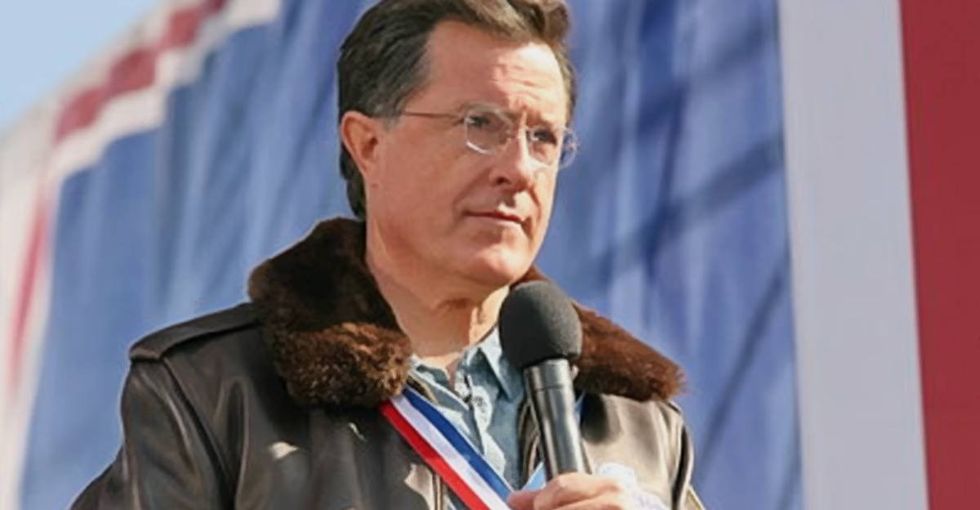 When Colbert saw a wish list of hundreds of teachers from his home state, he delivered.