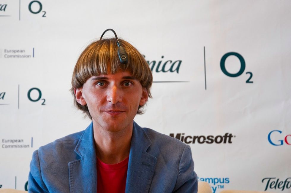 A man with a rare form of colorblindness made himself into a cyborg and now he can hear colors.