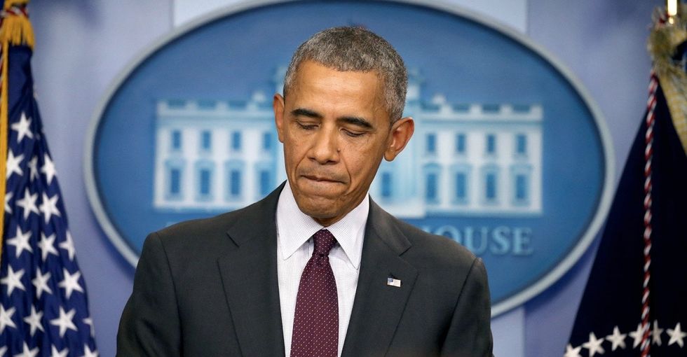 Watch President Obama's emotional address to the nation in the wake of another tragic mass shooting.