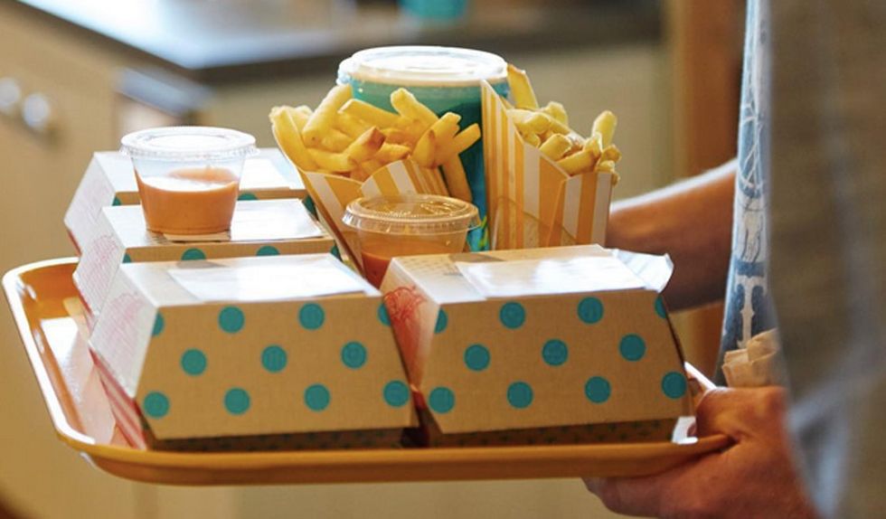 People can't get enough of this new organic, vegetarian fast food.