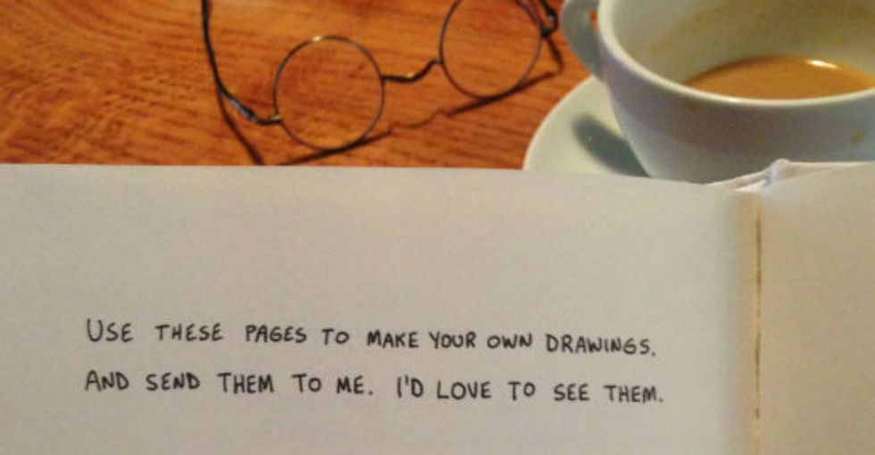 9 times comedian Judah Friedlander basically explained life with a simple line drawing.