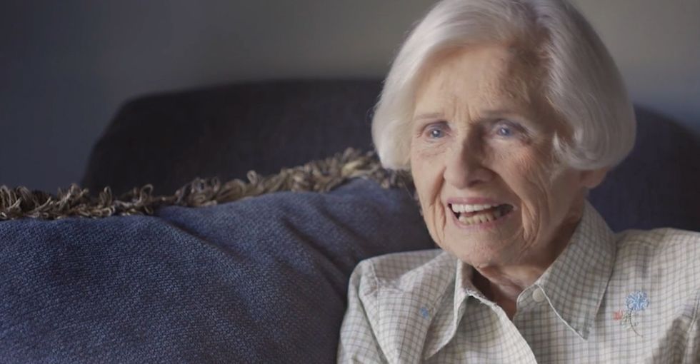 When a 97-year-old's driver's license was revoked, she went to get it back.