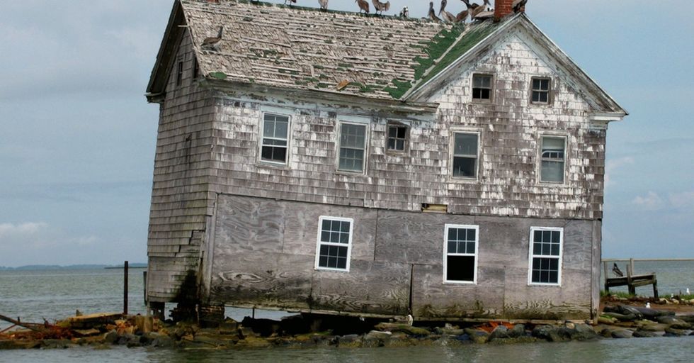 One U.S. island people lived on disappeared right into the ocean. Another one is on its way.