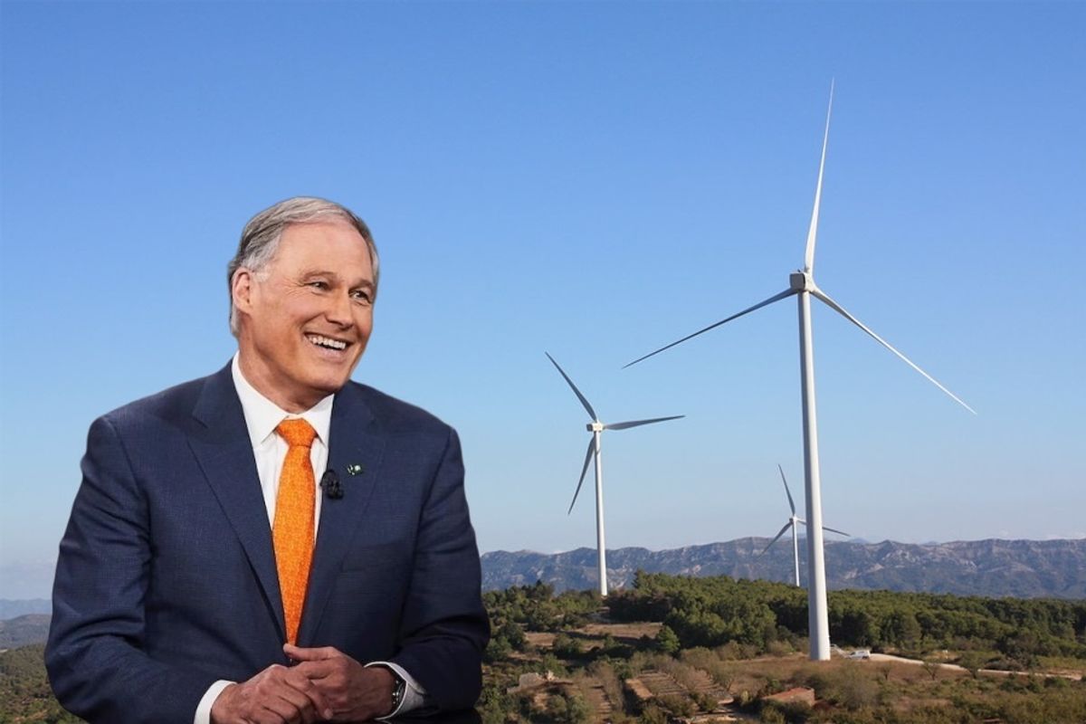 Jay Inslee Has A Climate Plan And It's A DAMN WHOPPER