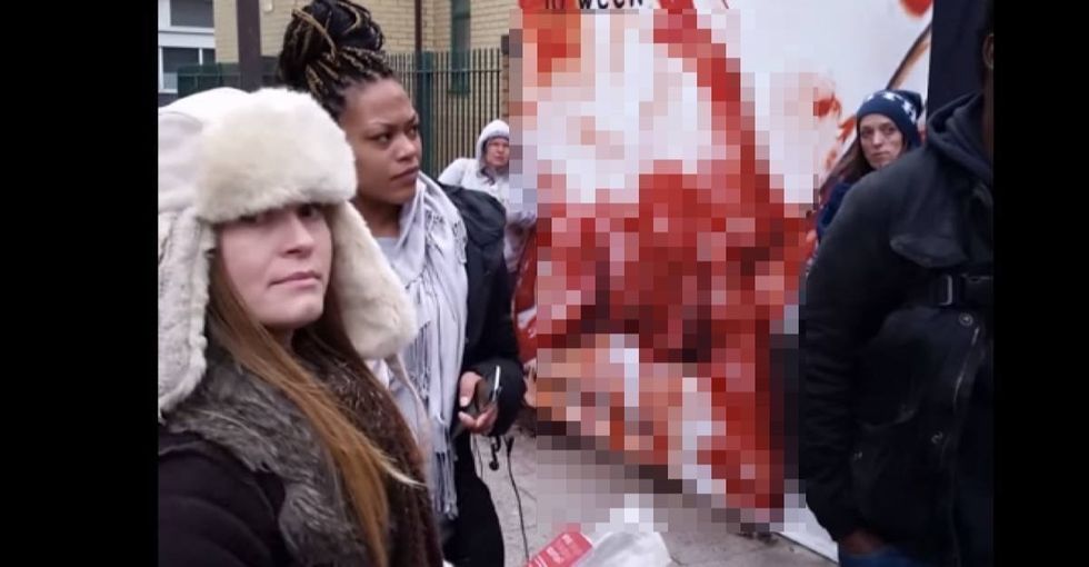 Some Anti-Abortion Protestors Learn Some Abortion Facts From A Justifiably Angry Pregnant Woman
