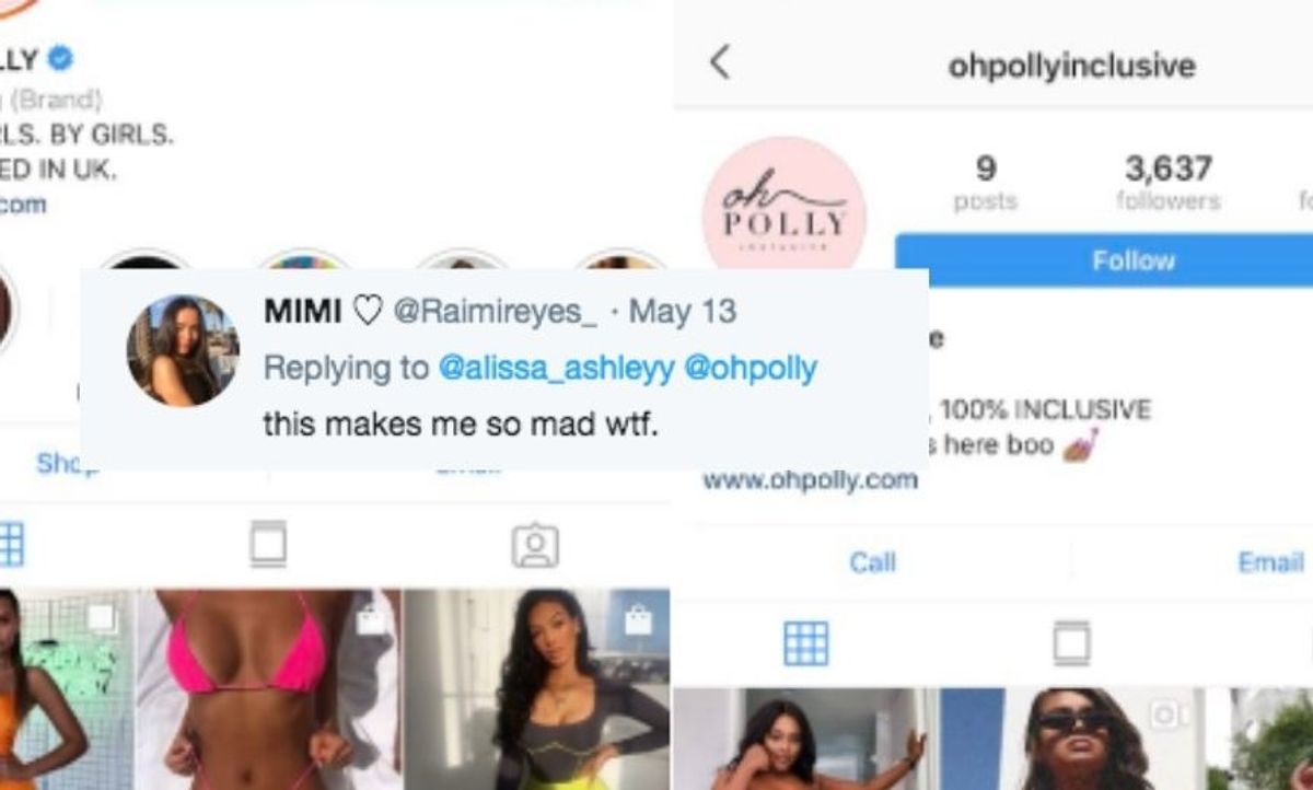 Fashion Brand's Separate 'Inclusive' Instagram Page For Plus-Sized Models Backfires Splendidly