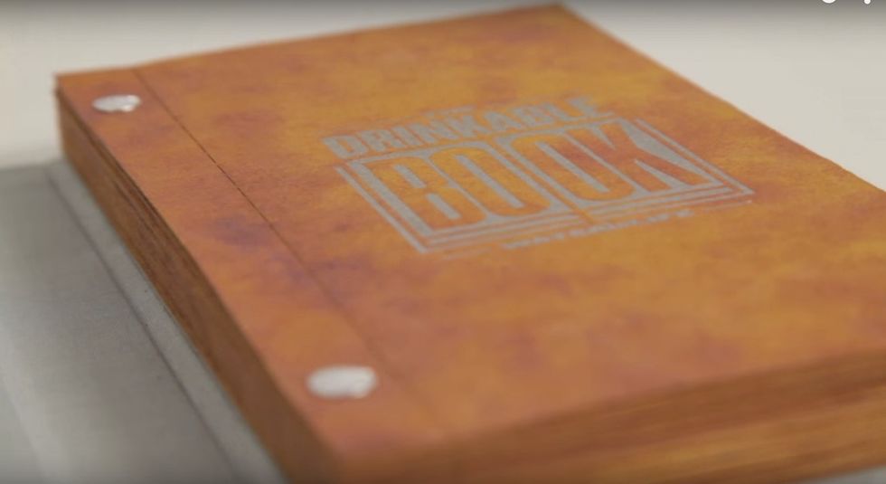 Imagine you're stuck with no clean water. You'd want this new paper.