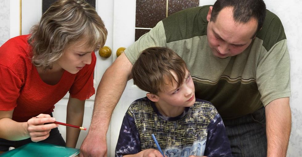 Is your elementary school student bogged down by homework? It's possible, says new research.