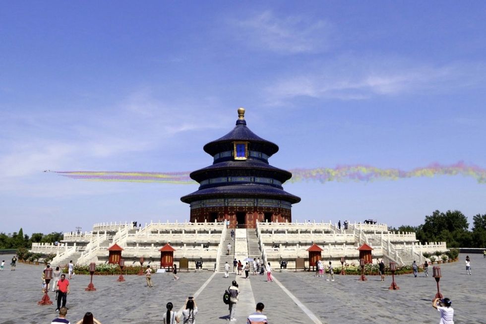 Beijing banned cars for 2 weeks and the sky turned perfectly blue. Guess what happened the next day?