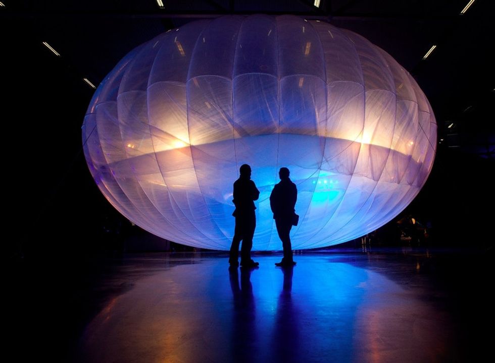 How Google plans to use 13 balloons to bring Internet access to every person in Sri Lanka.