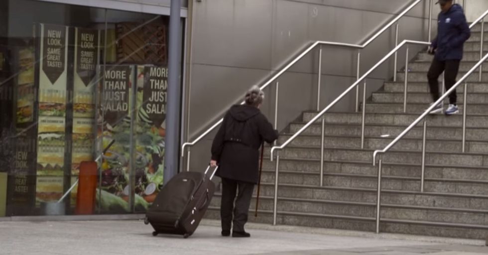 Watch the social experiment that asks: If you saw these people, would you stop to help?