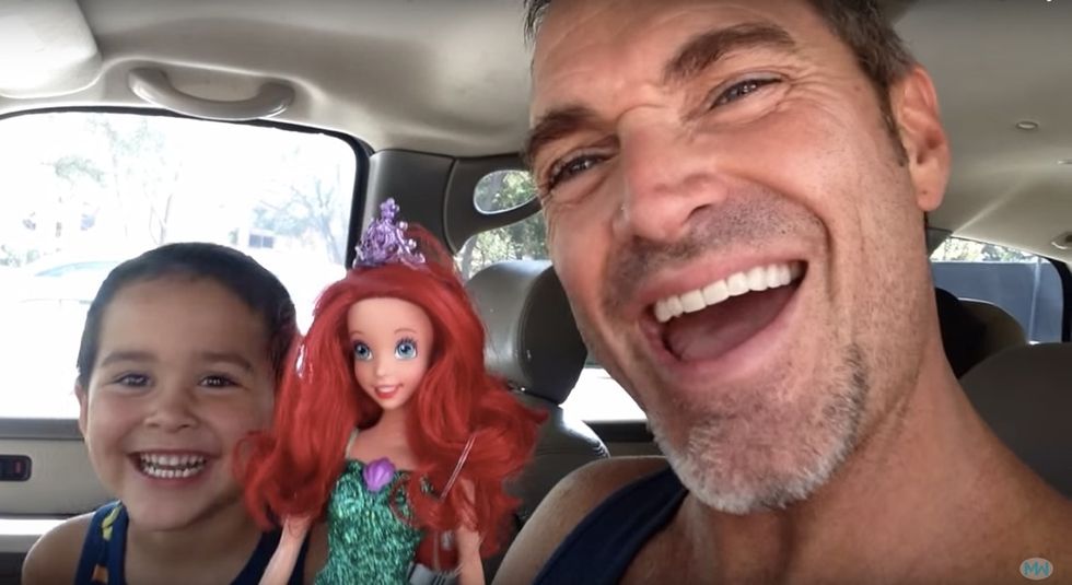 This dad knew exactly what to say when his son asked for a mermaid doll for his birthday.