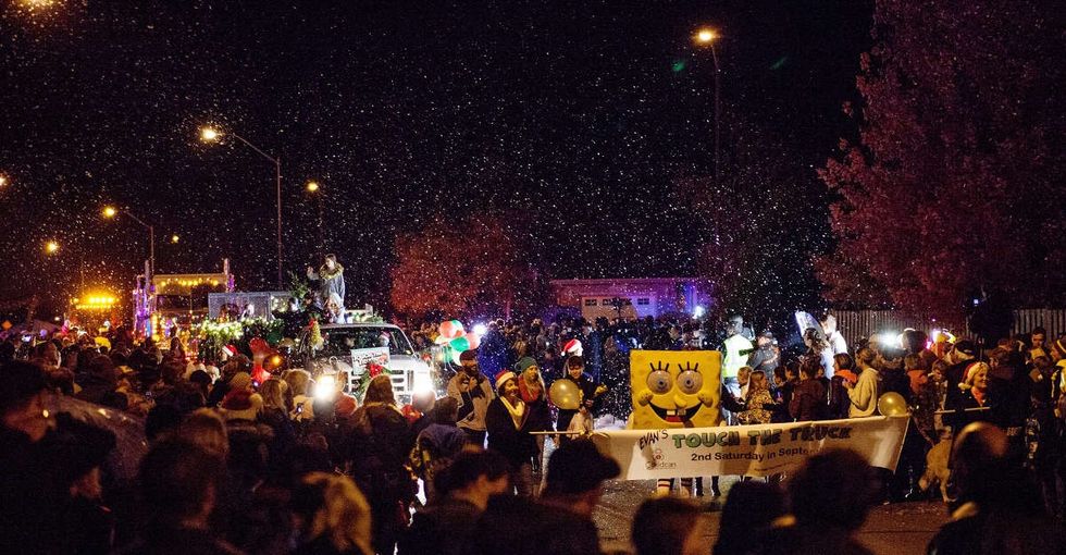 When a boy's doctors said he might not live through December, his town moved Christmas to October.