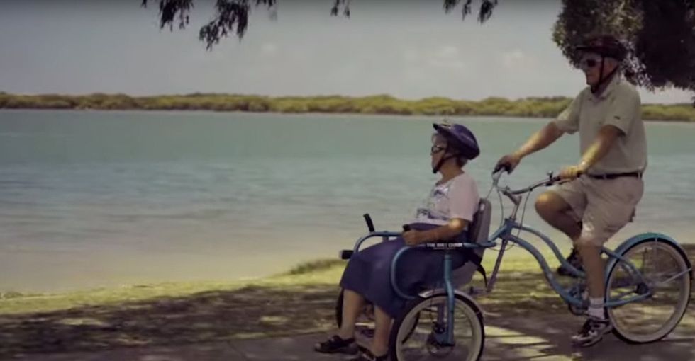 When his wife developed Alzheimer's, Bill got to return all the love she'd always given him.