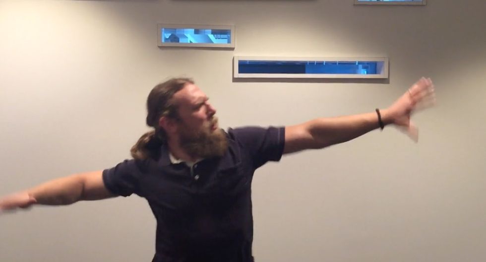 This WWE superstar just danced to 'I'm Too Sexy' in the name of cancer research. It was perfect.