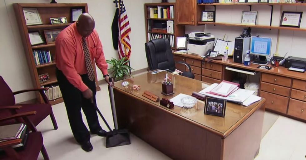 10 words stuck with Mr. Sonnier for 15 years. They turned him from janitor to principal.