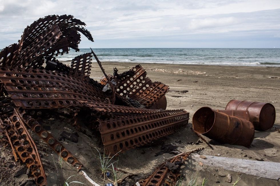 This American town is being swallowed by the sea, and there's no one stepping up to save the people.