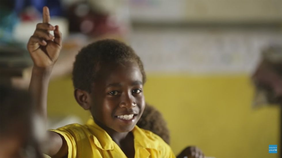 How a year of storms and drought has changed one child's education.