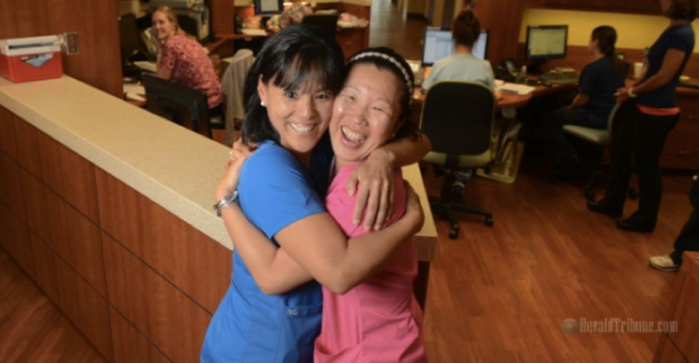 Hear the unbelievable story of two sisters who never knew each other until a chance meeting.