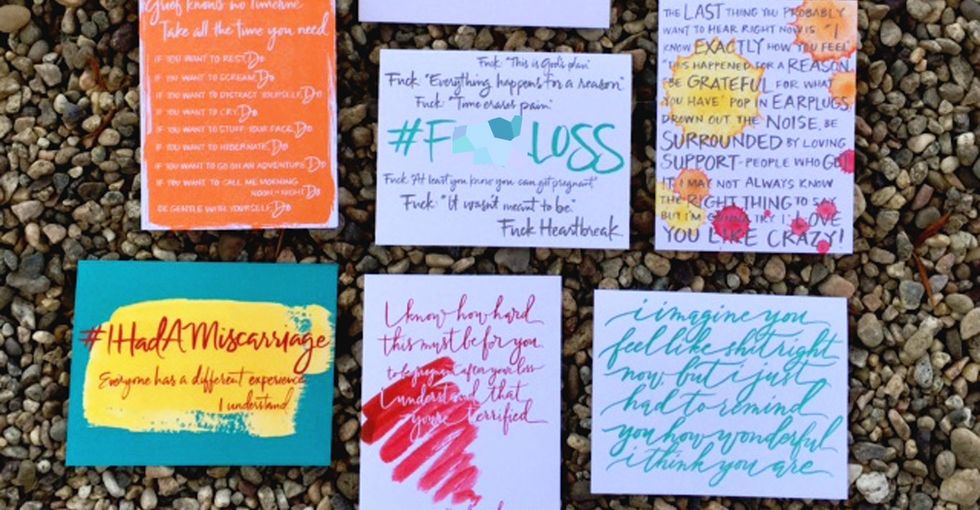 7 empathy cards for someone who's lost a pregnancy. Because it's hard to know what to say.