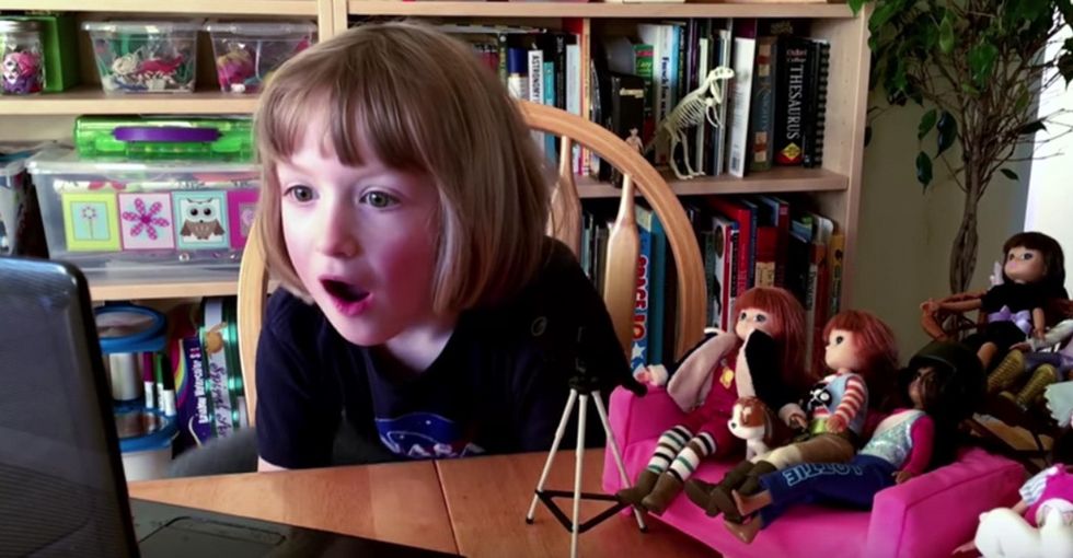 See the toy designed by a 6-year-old that was literally launched into history.
