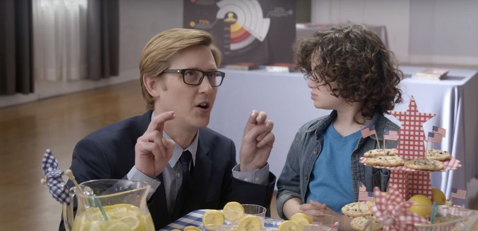 If you've never heard of the gender pay gap, watch Corporate America get schooled on it by 4 kids.
