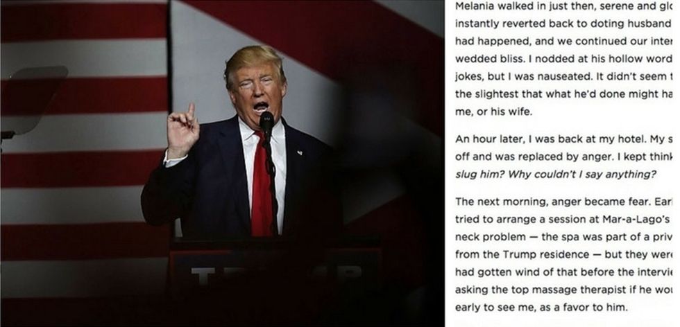 We need to talk about what Natasha Stoynoff says Trump did the day after assaulting her.