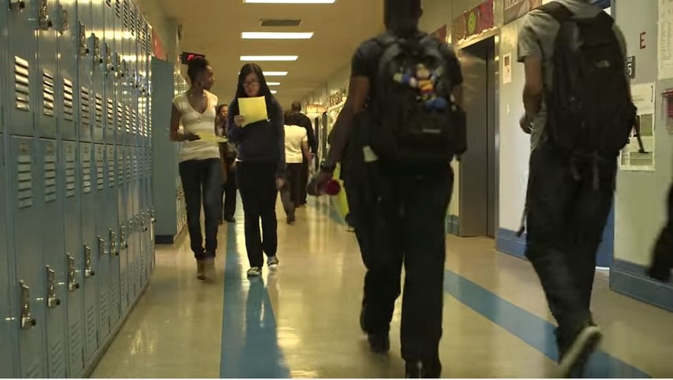 This public high school is so popular, kids get accepted only by lottery.