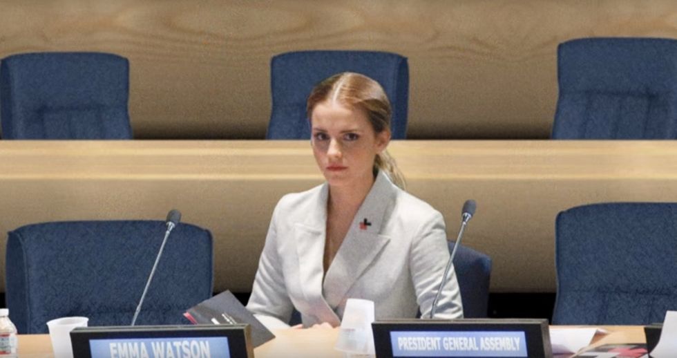 When men were edited out of these images, it revealed a powerful truth about equality.