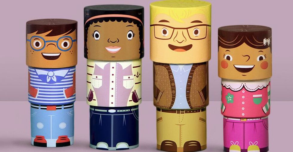 Not all family members match each other. Now kids can get adorable toys that reflect their reality.