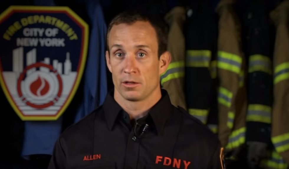 New York City firefighters just sent a powerful message to young LGBT people.