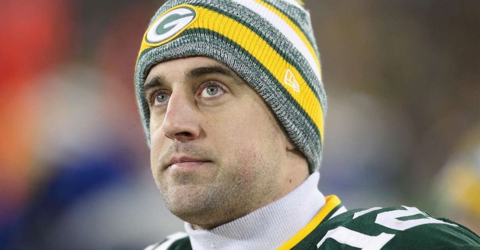 When a fan yelled anti-Muslim comments before a Packers game, Aaron Rodgers couldn't let it stand.