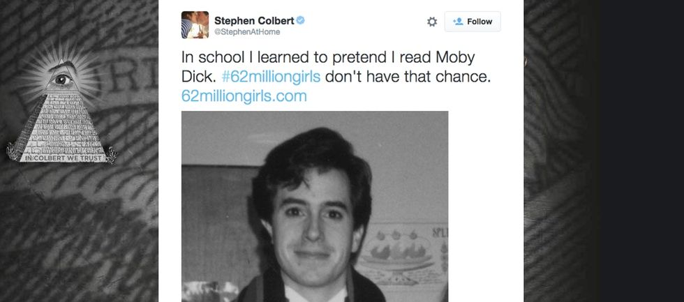 11 celebrity tweets in favor of Michelle Obama's new girls' rights initiative