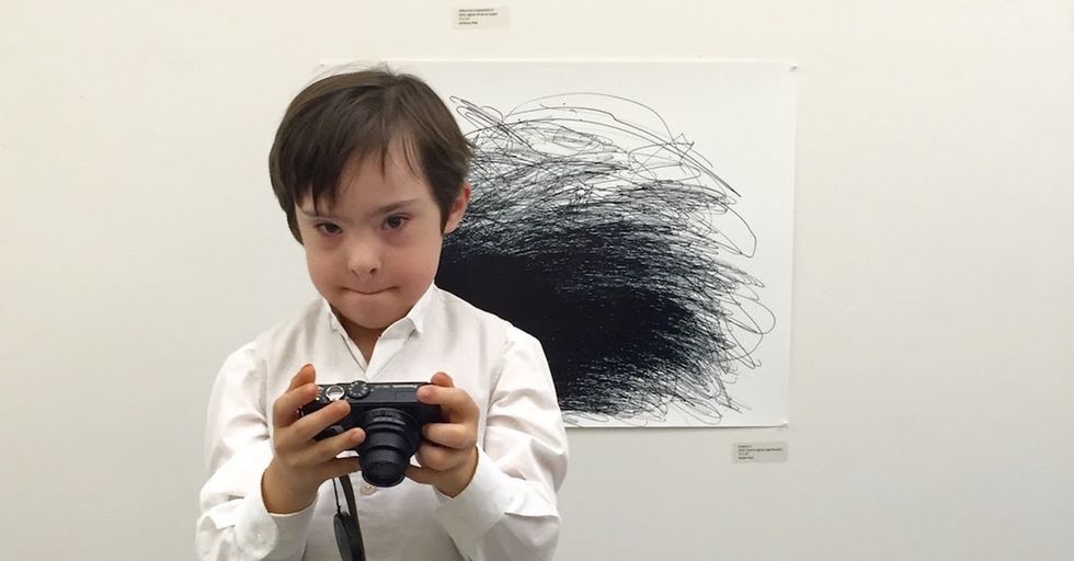Meet the father-son duo sharing their disability experiences through art.