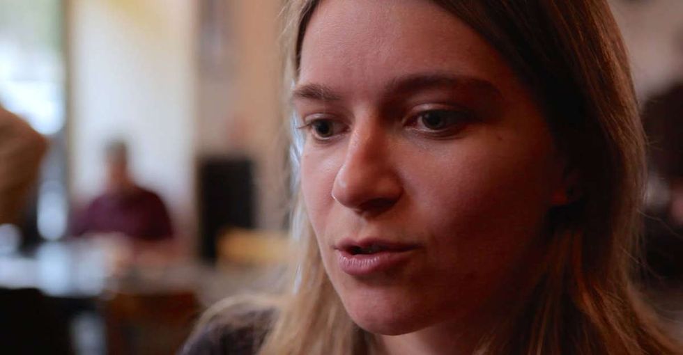 A couple on honeymoon in Paris captured 17 incredible images after the attacks.