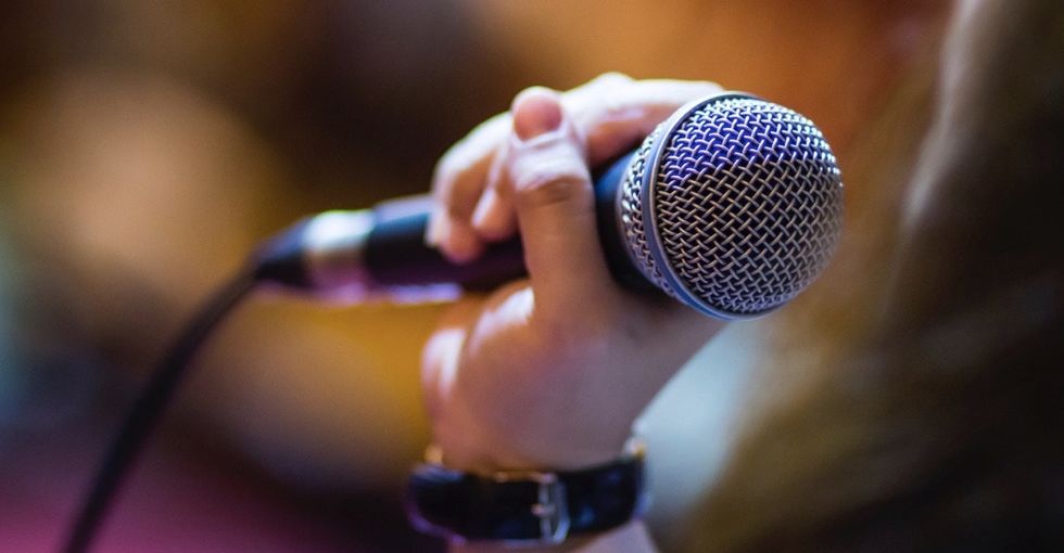 A well-known speaker tried to humiliate this woman in front of everyone. She didn't let him.