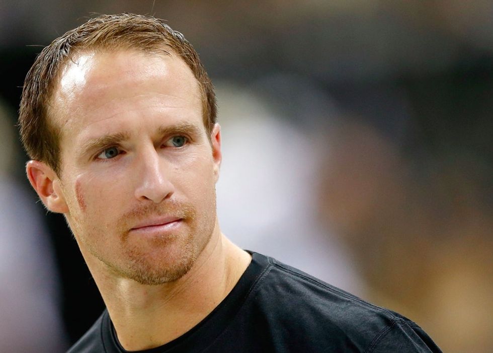 The story behind Drew Brees' birthmark, and why he'll never get it removed