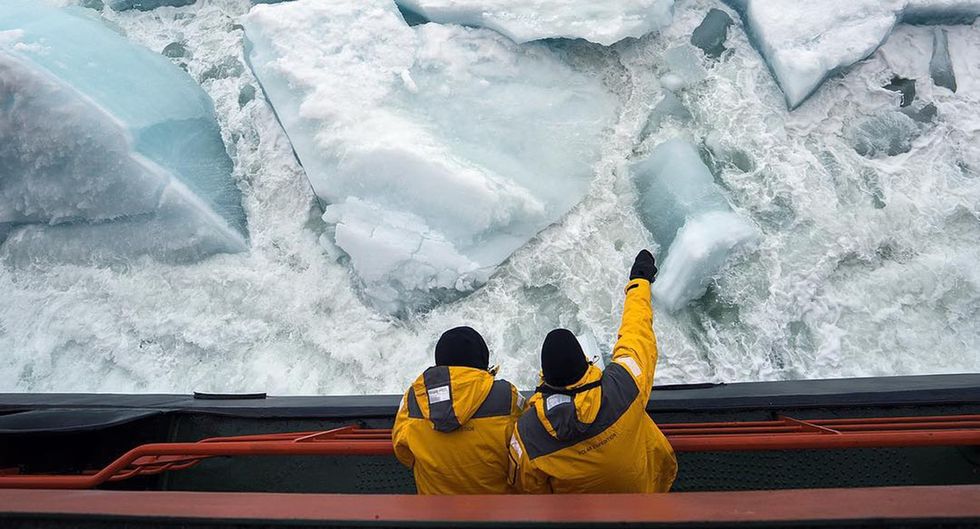 If you're 30, see what the Arctic ice cap was doing when you went to high school.