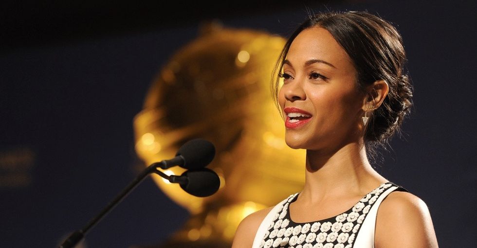 Zoe Saldana's response to anti-immigration hate is a must-read.