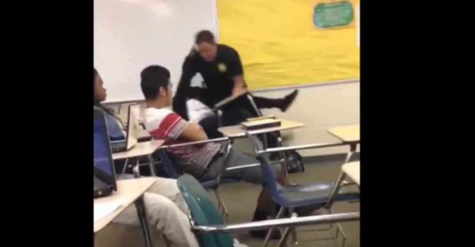 The cop isn't the only problem in the Spring Valley High video. How we treat students is too.
