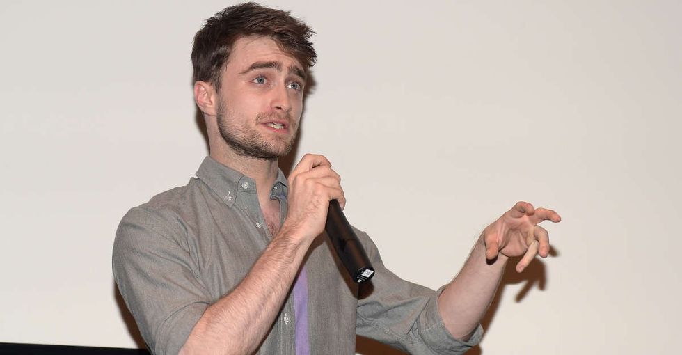 Daniel Radcliffe's emotional tribute to Alan Rickman contains a lesson for all of us.