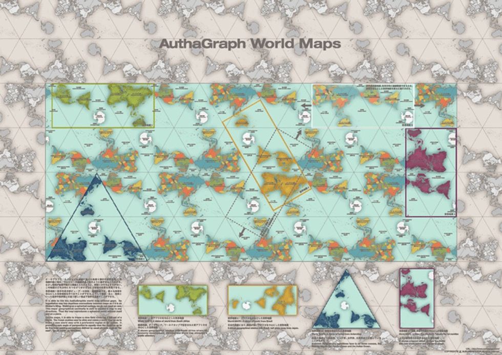 This map will let you look at the world a little differently — and a lot more accurately.