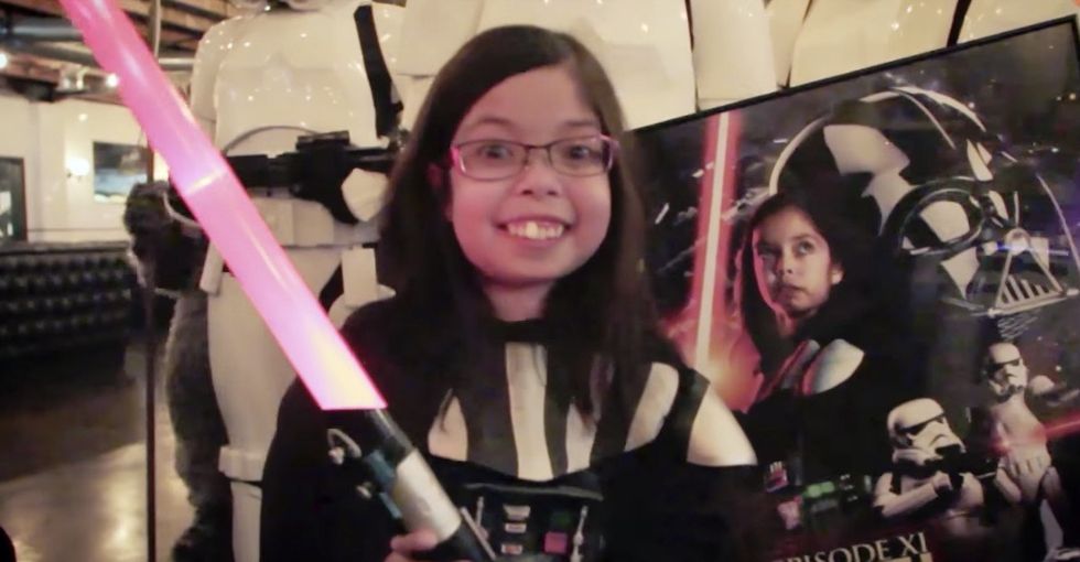 'Darth Vader Girl' is the most heartwarming hospital story you'll see today.