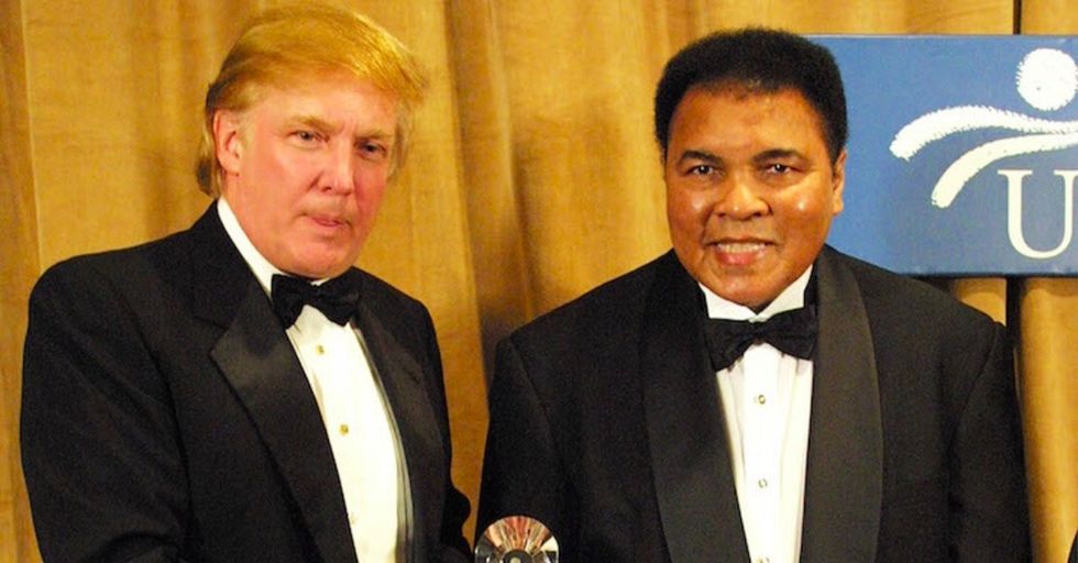 With anti-Muslim sentiment on the rise, Muhammad Ali issues a strong response.