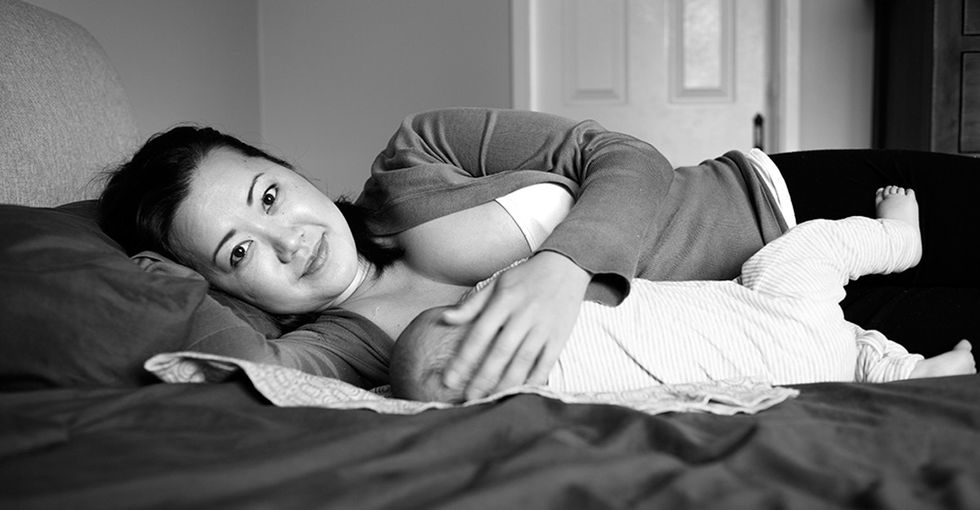 23 breastfeeding photos that convey the perfectly imperfect reality of nursing.