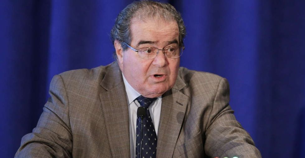 Justice Scalia died. I still don't like him. And that's OK.